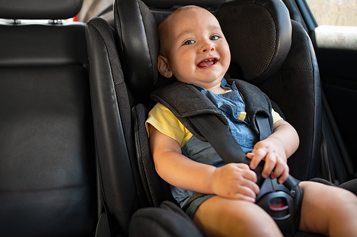 Children shop and seatbelts